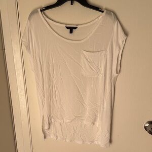 Banana Republic White Short Sleeve Tee